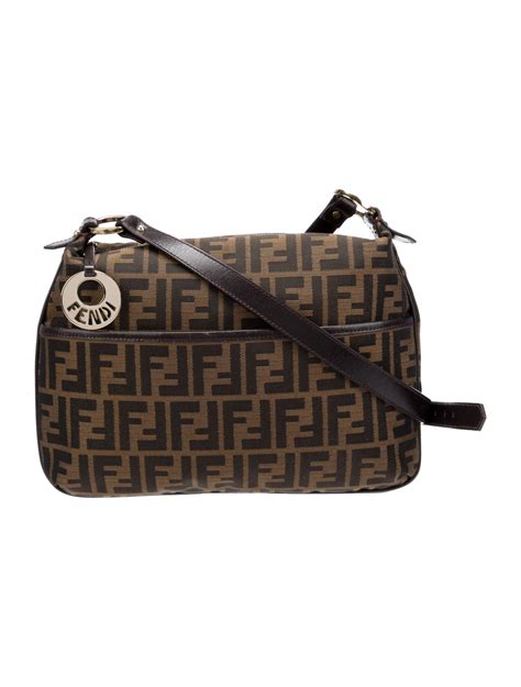 fendi zucca crossbody sale